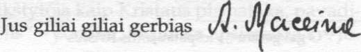 parašas